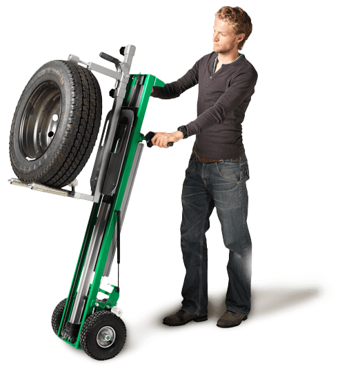 LM120W liftmobile for lifting heavy tyres and wheels productdetail
